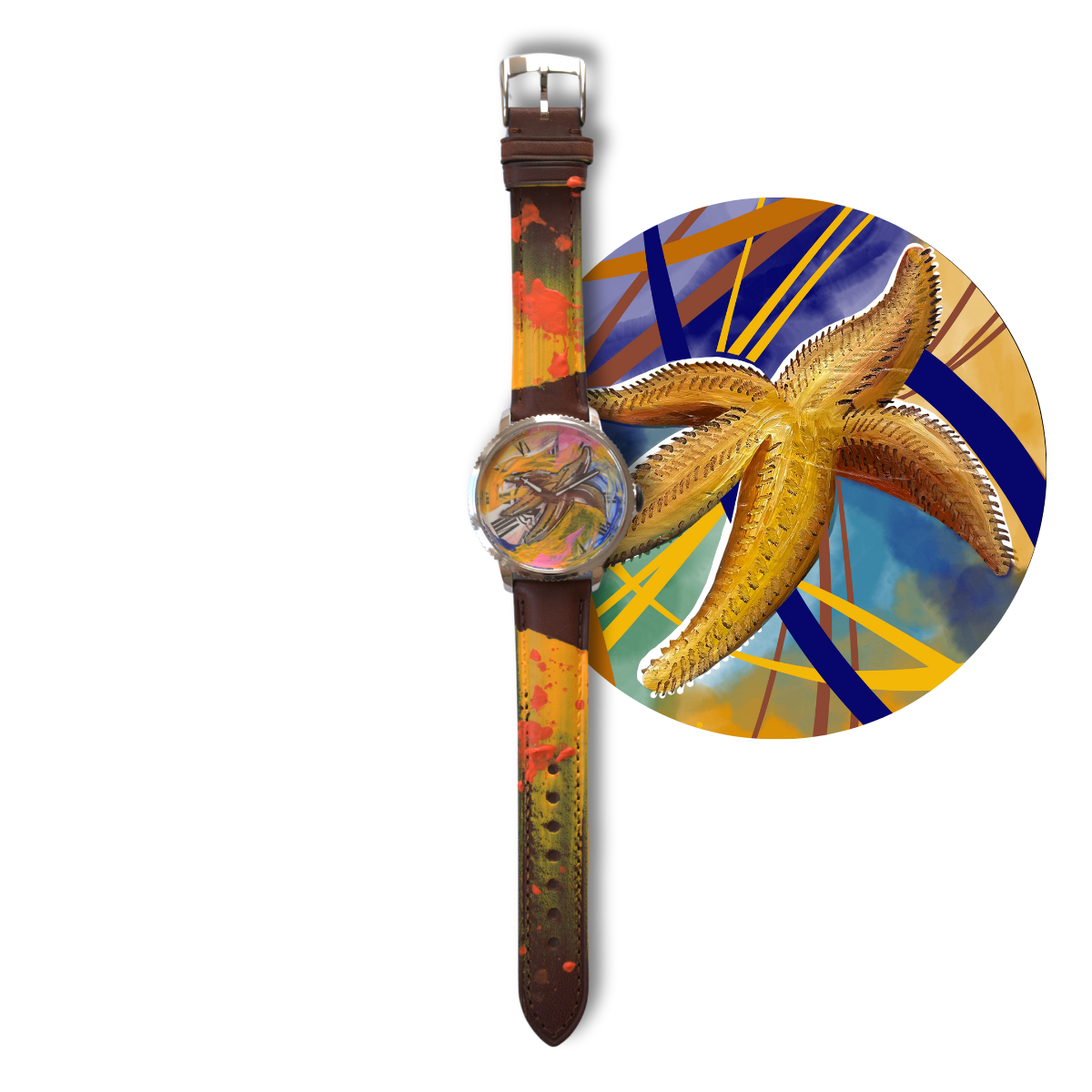 Reloj Acero Watch Mare Nostrum Estrella de Mar.png